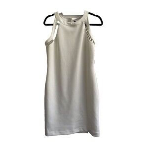 Frank‎ Lyman Ivory Sleeveless Dress Style 222248 Size 8 New